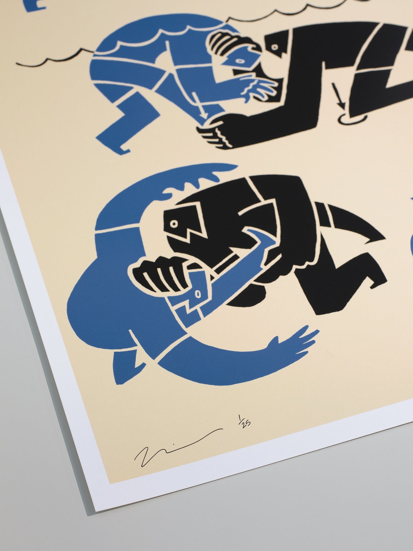 Ankle Pick Jiu Jitsu Print